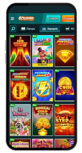 Golisimo Casino s'inscrire